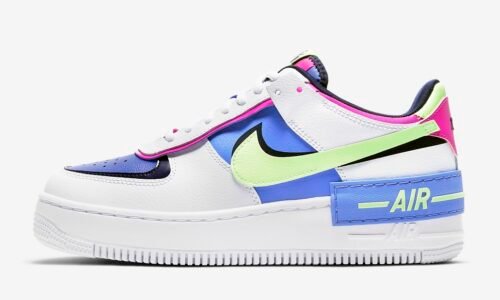 NIKE AIR FORCE SHADOW WHITE BLUE