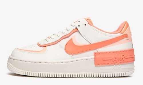 NIKE AIR FORCE SHADOW WHITE CORAL